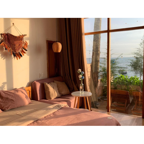 Chill 21 – Căn hộ biển màu hồng (có bếp riêng)